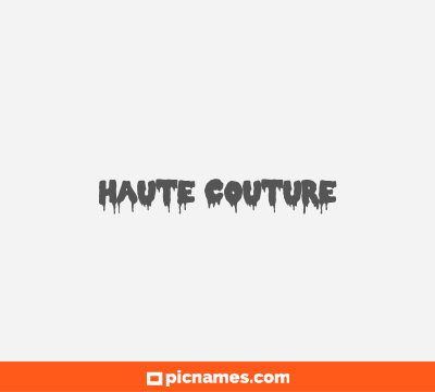 Haute Couture